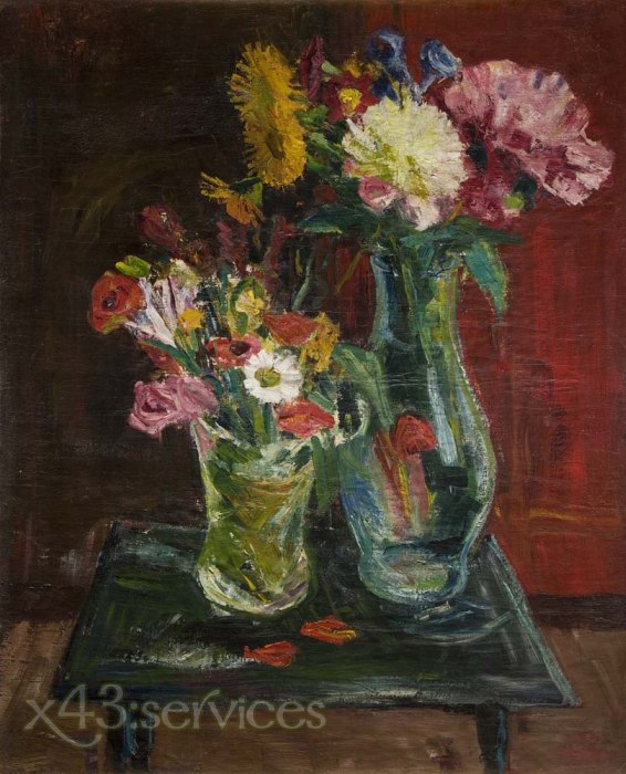 Anton Faistauer - Blumenstrauss - Bouquet 1 1